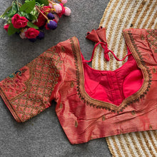 Rose Gold Elegance Blouse